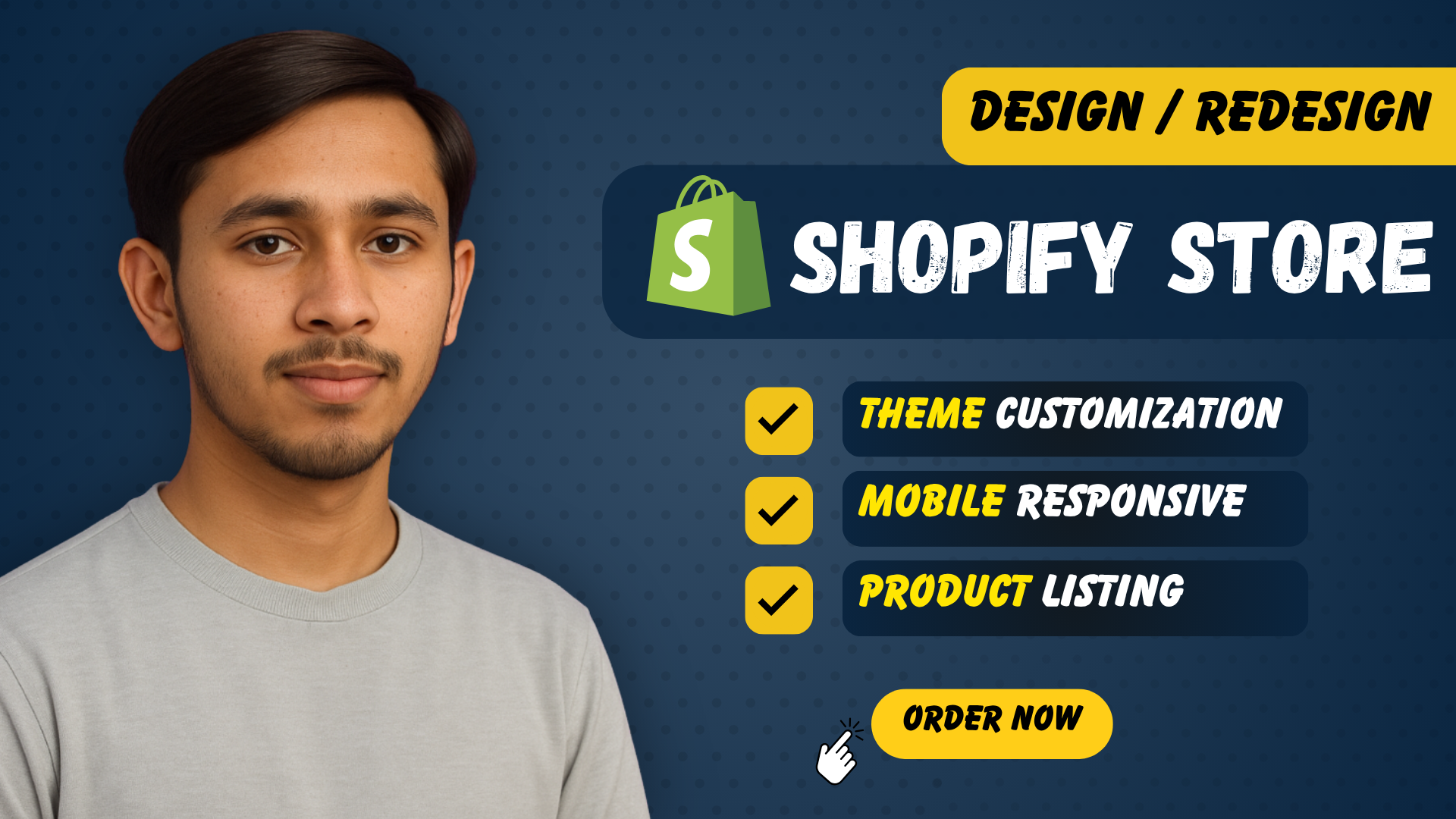 I will create clean and modern shopify stores